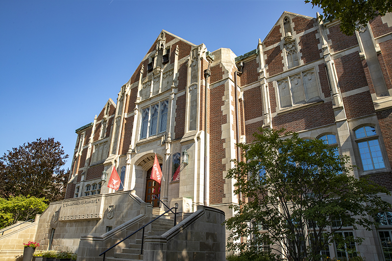 exterior of David Owsley Museum of Art