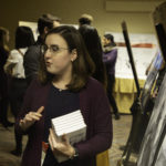 Student Zoe Lawson presenting about Stance.