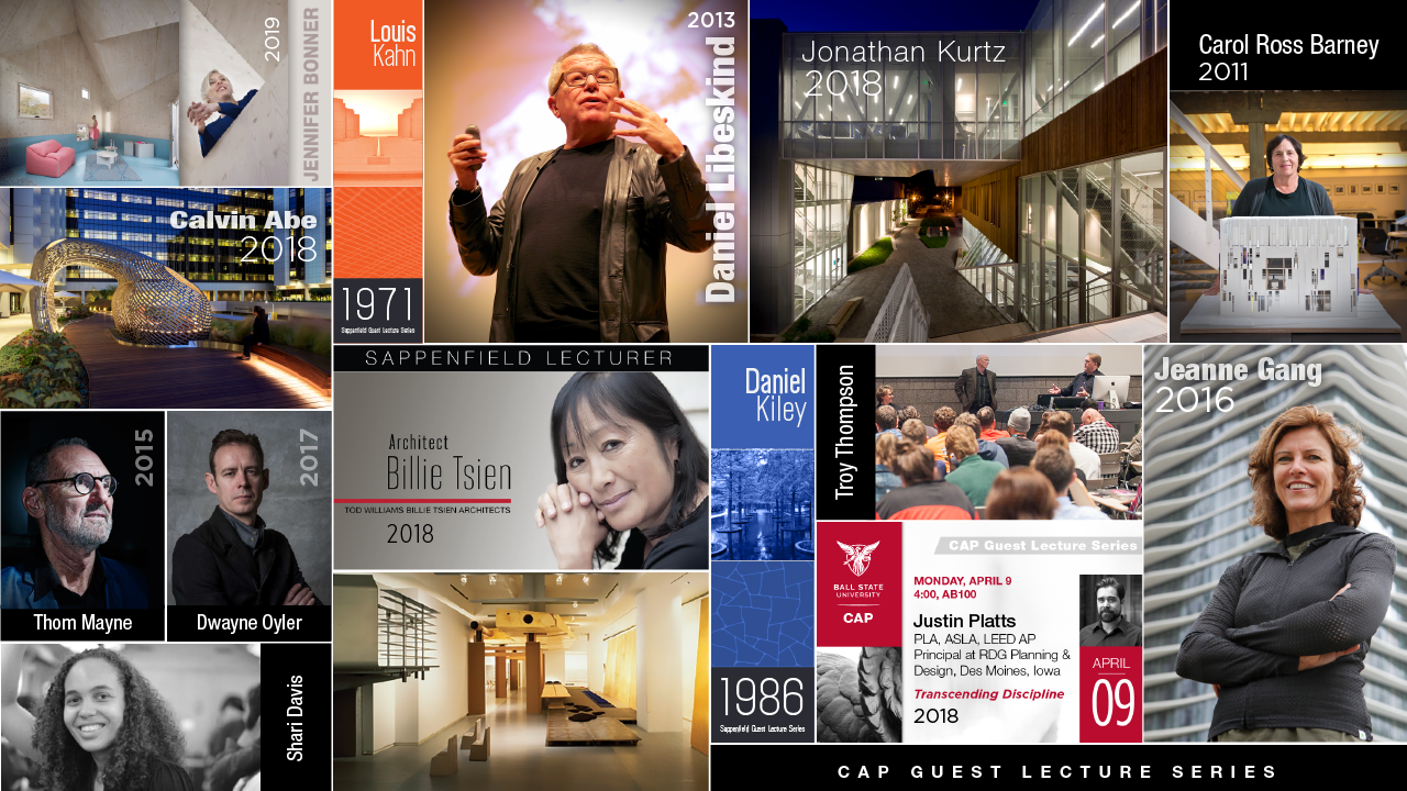 CAP Lecture Series Fall Line-Up - College of Architecture and Planning