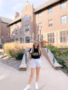 Lexi Leisure on Campus