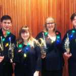 Horn Quartet posed photo